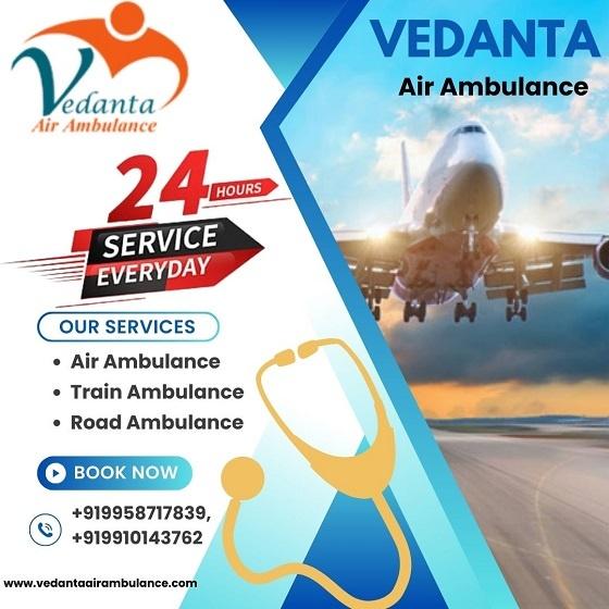 Book Vedanta Air Ambulance Allahabad for Instant and Risk-free Patient Shifting