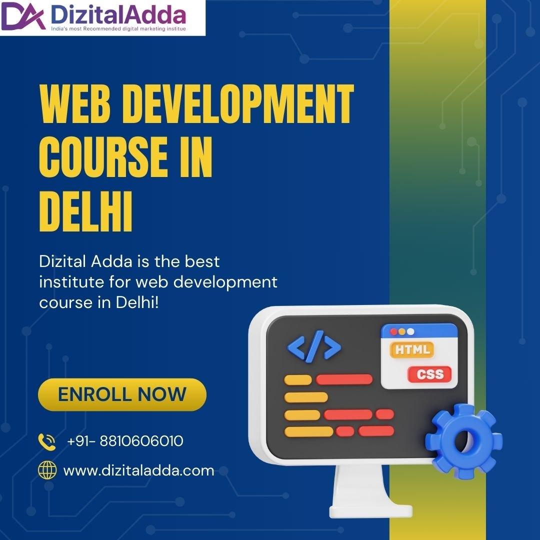 Top Web Development Courses in Delhi - Learn to Build Dynamic Websites
