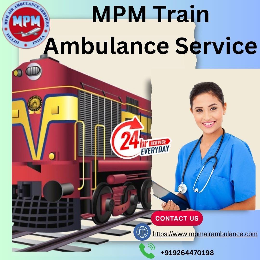 MPM Train Ambulance Service in Patna makes sure that your patient shifts in a ra