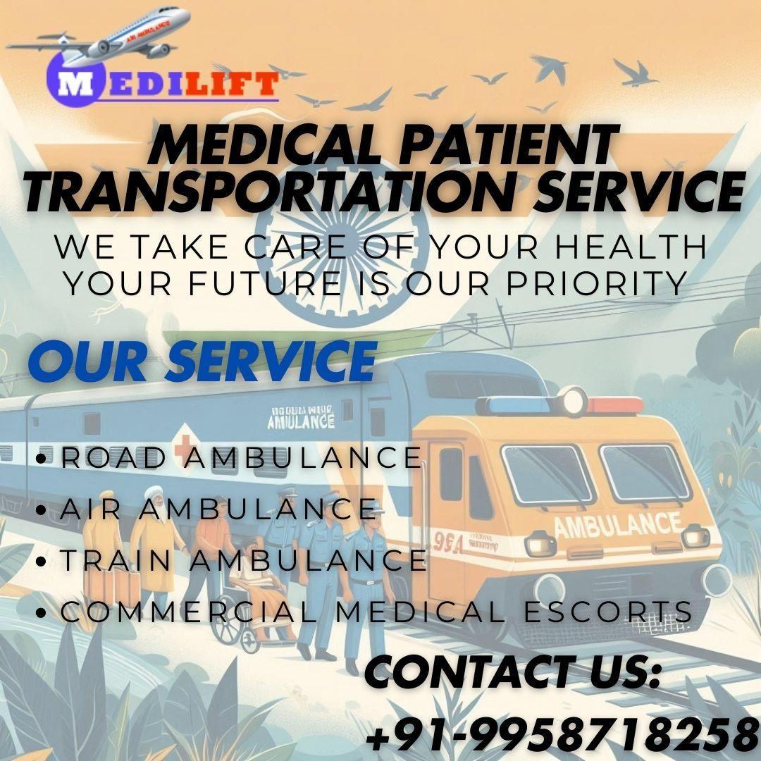 Medilift Train Ambulance in Patna Saved Many Lives in Critical Situations