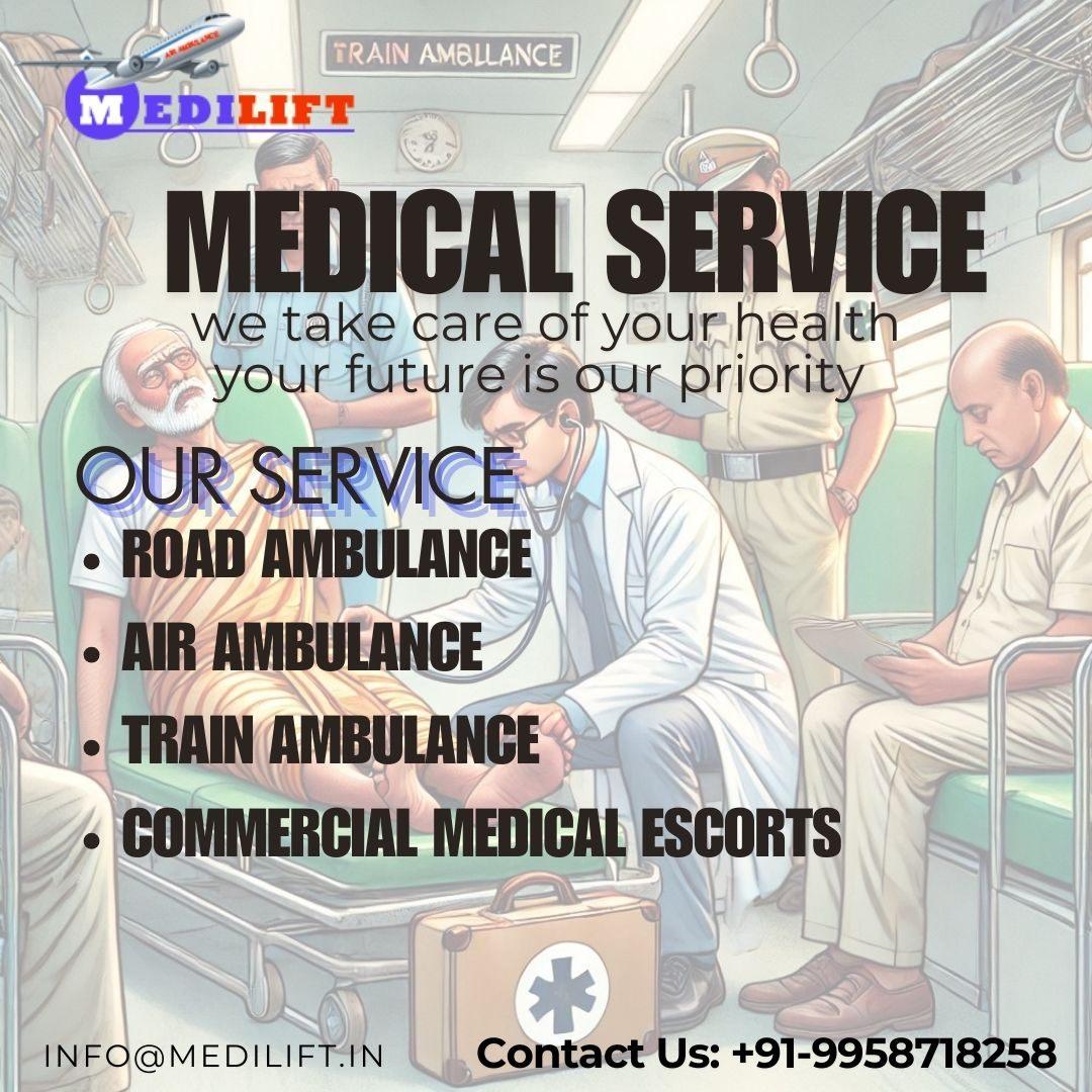 Medilift Train Ambulance in Mumbai Are Saving Lives on the Move