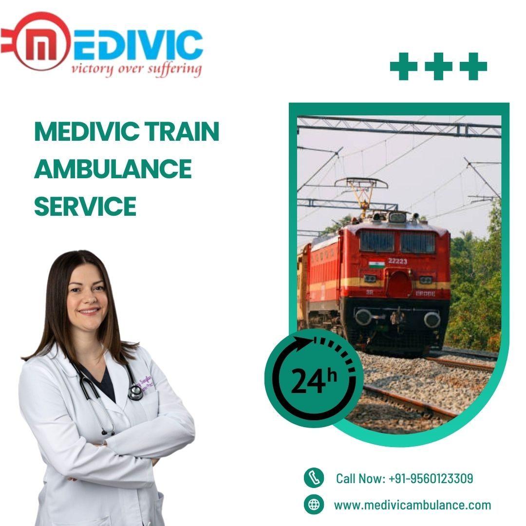 Medivic Aviation Train Ambulance Service in Allahabad services