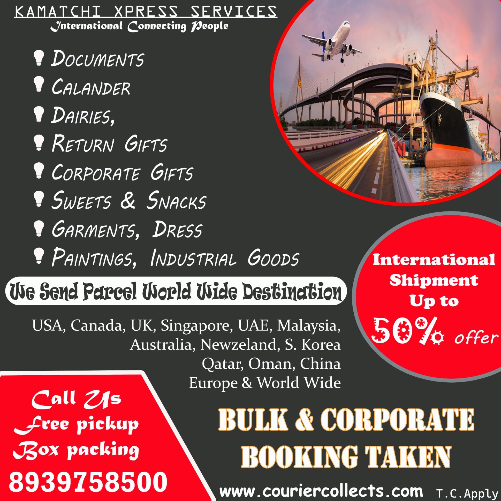 INTERNATIONAL COURIER T NAGAR 8939758500