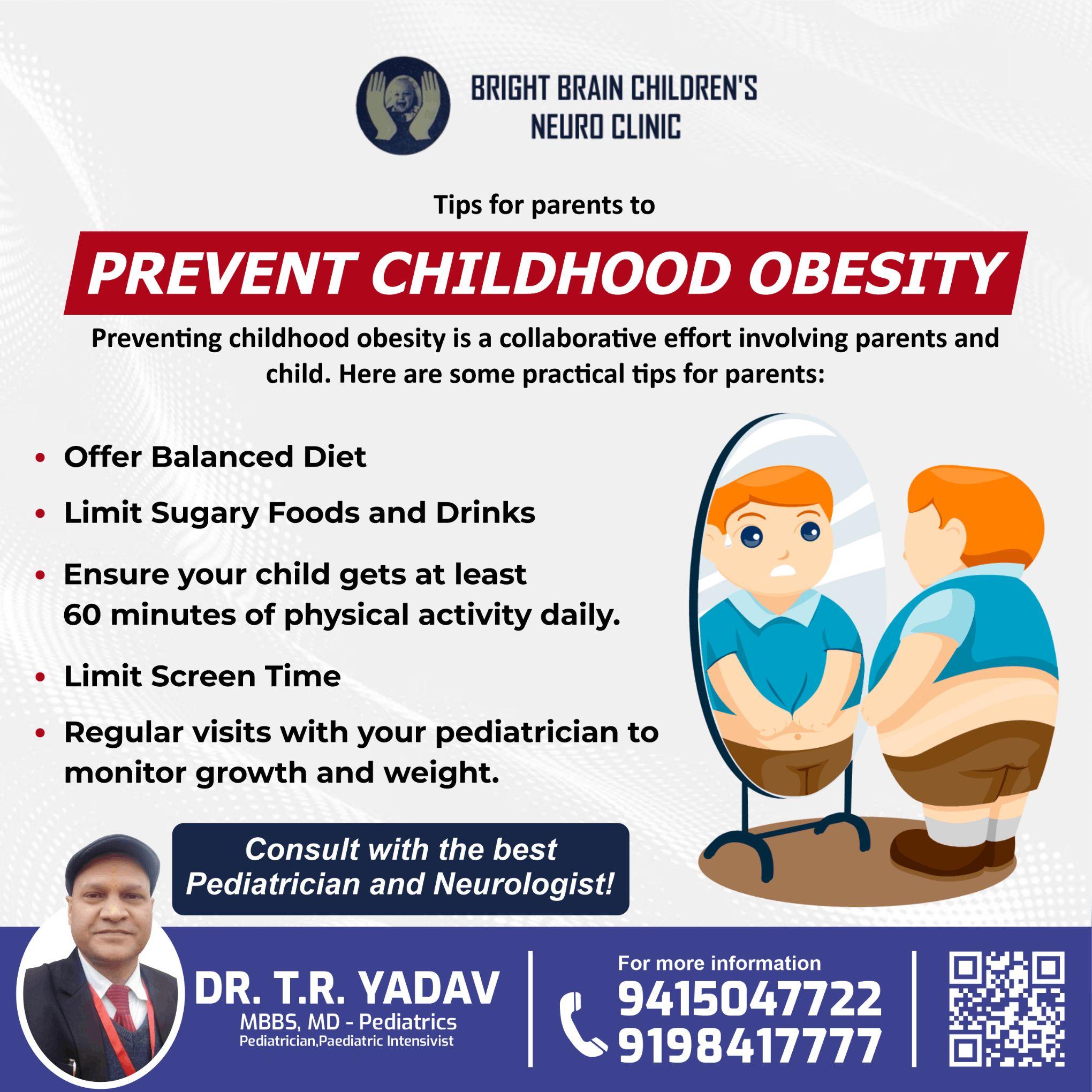 Tips For Parents To Prevent Childhood obesity