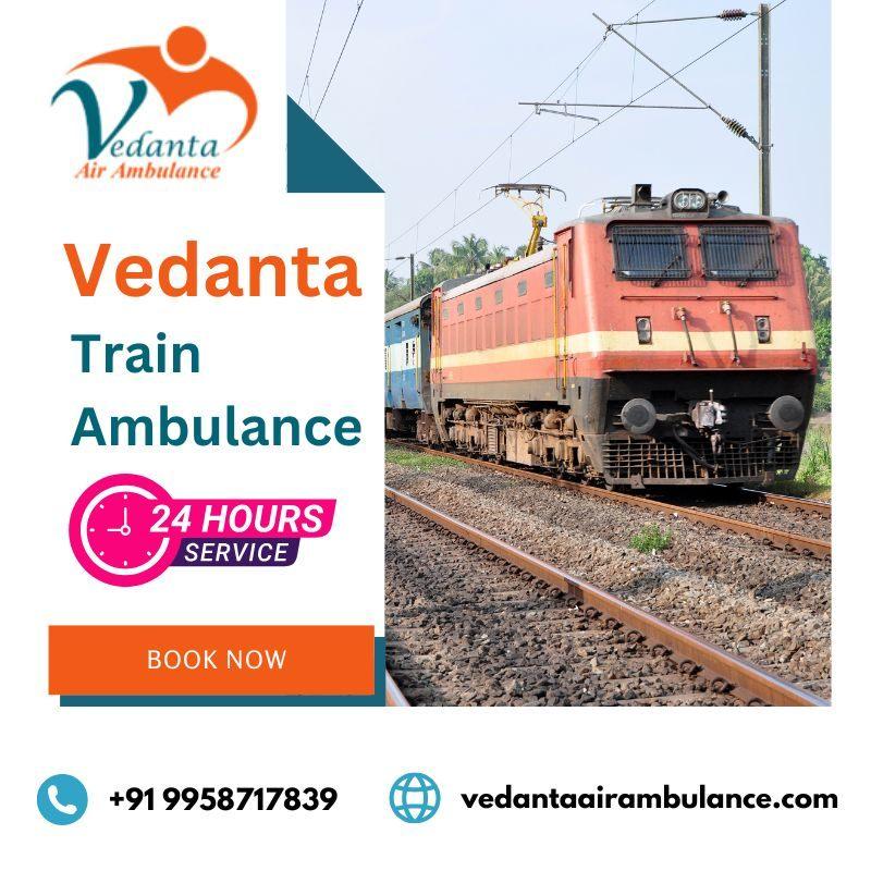 Best Train Ambulance Service in Siliguri by Vedanta