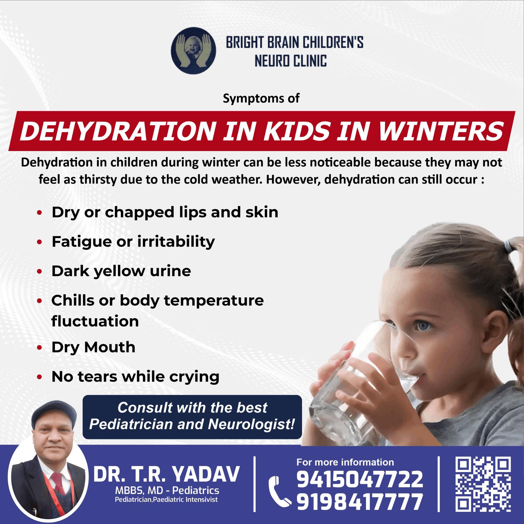 Symptoms Of Dehydration In Kids In Winters