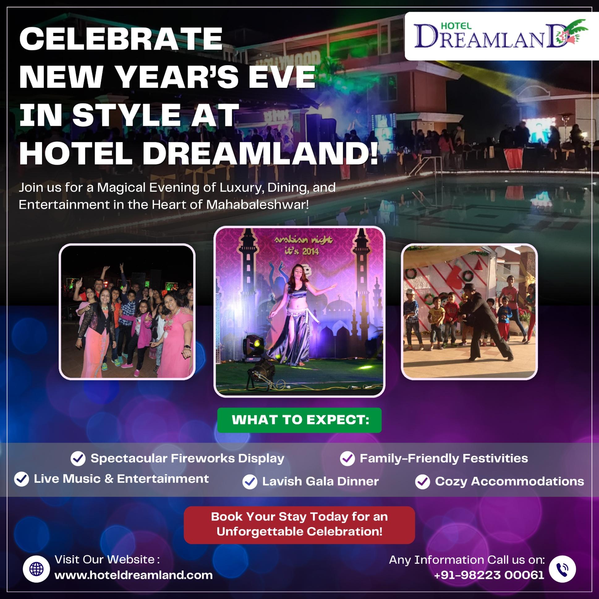 Luxury Hotels in Mahabaleshwar for New Year Celebration