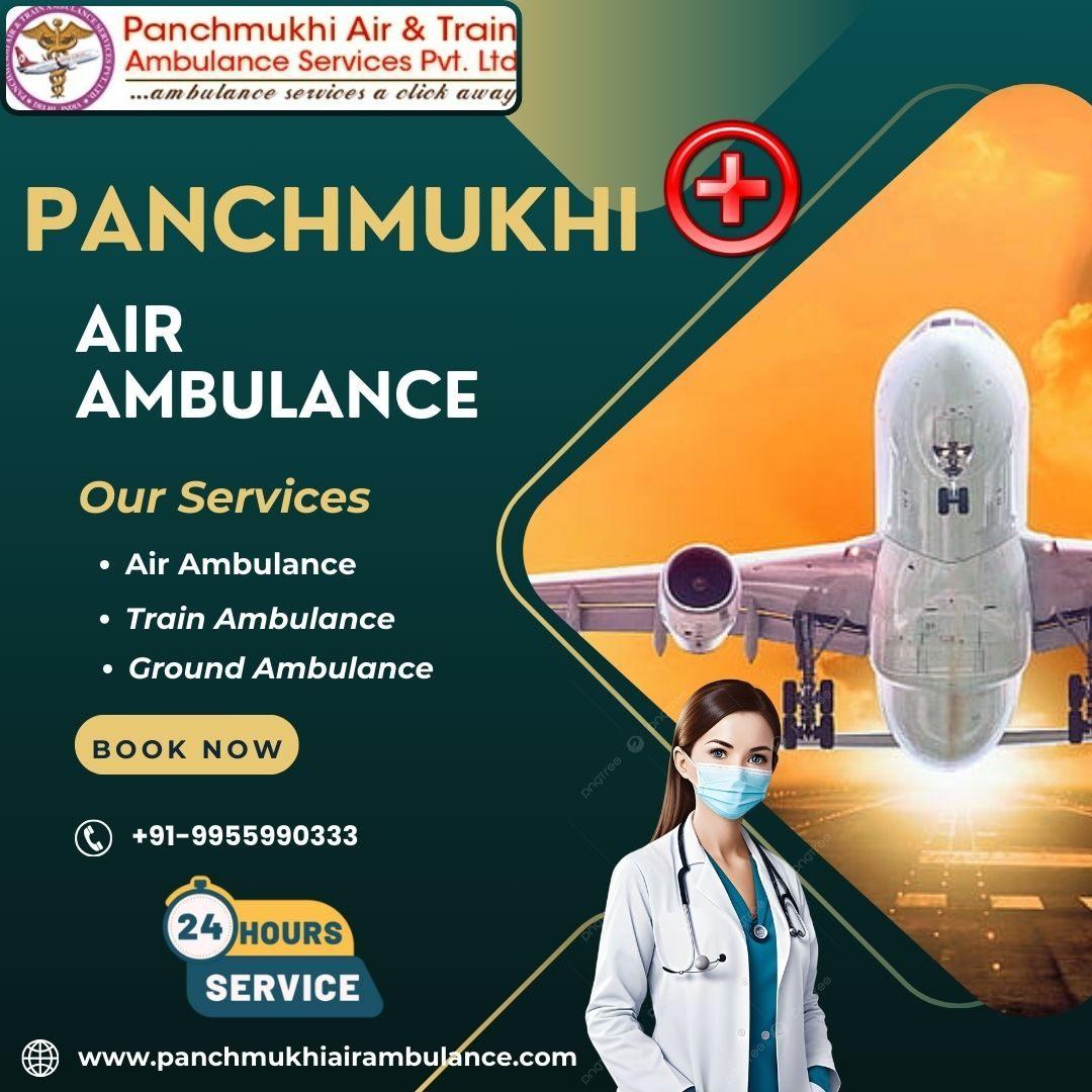 Choose Panchmukhi Air and Train Ambulance Services in Varanasi with Stress-free