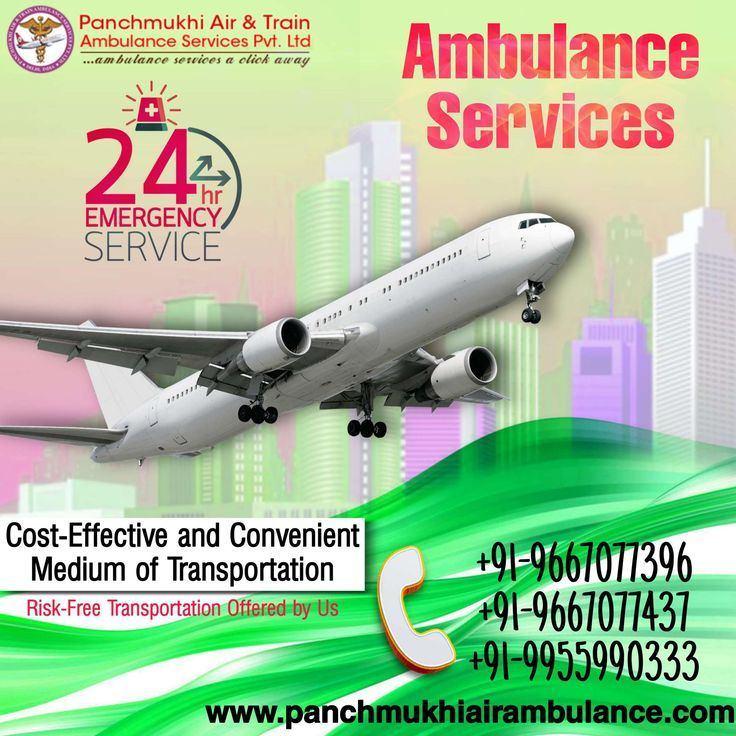 Use Advance Facility Air and Train Ambulance Services in Raigarh By Panchmukhi