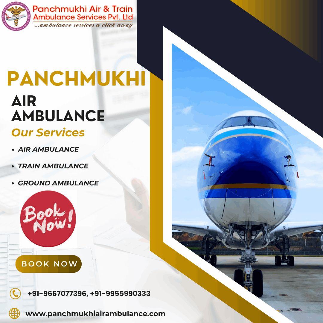 Hire Panchmukhi Air Ambulance Services in Bangalore with a Reliable Medical Crew