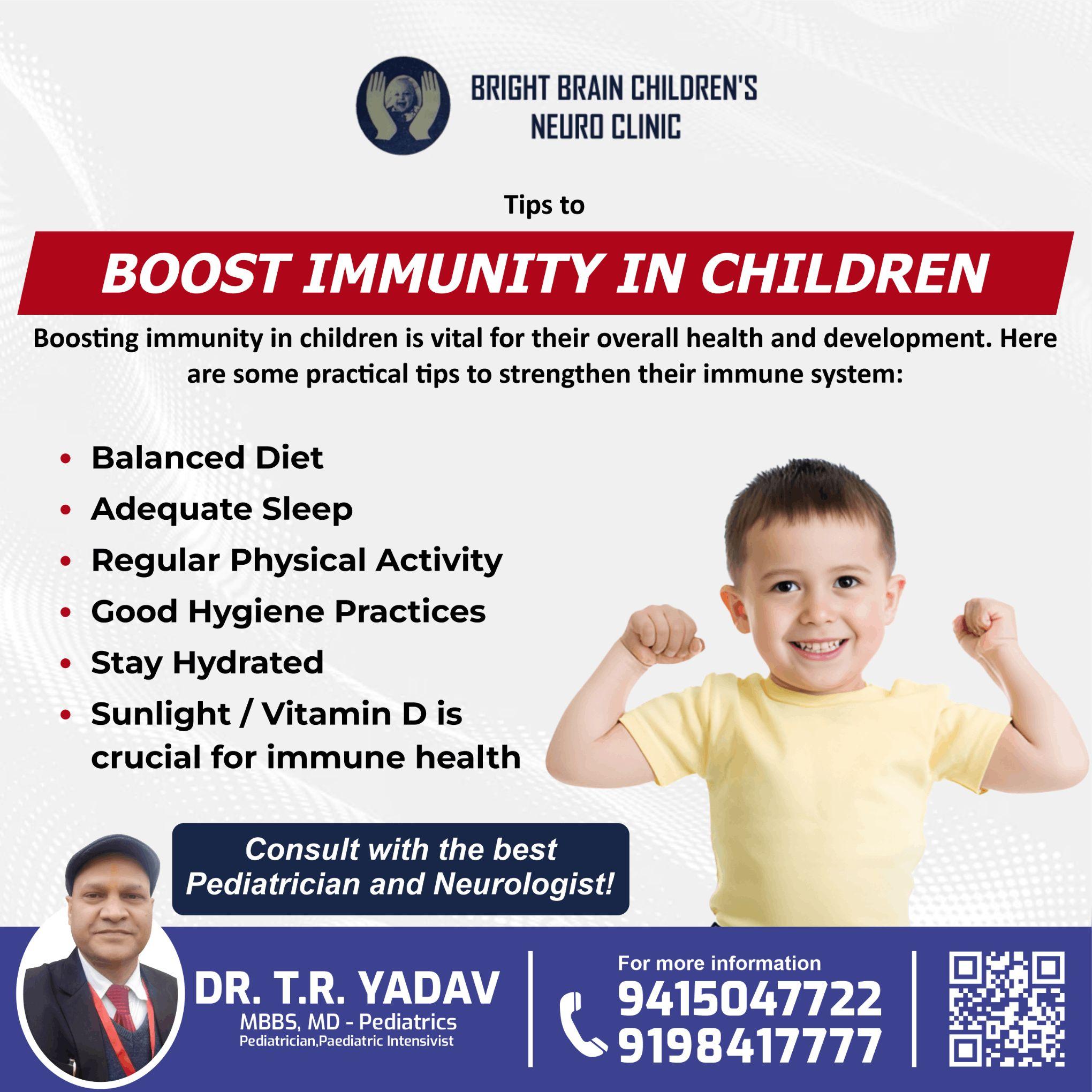 Tips To Boost Immunity In Children