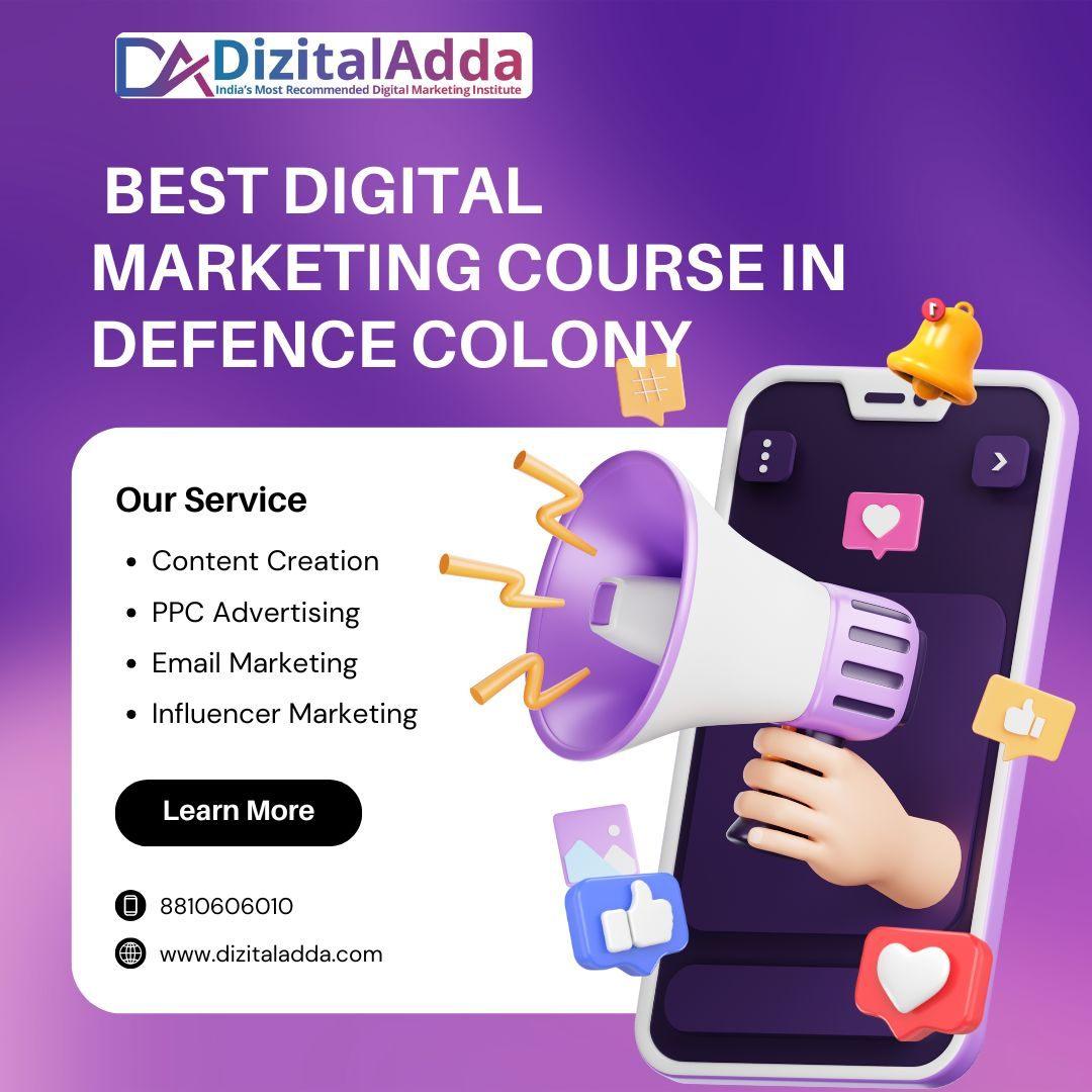 Best Digital Marketing Course in Defence Colony for Growth