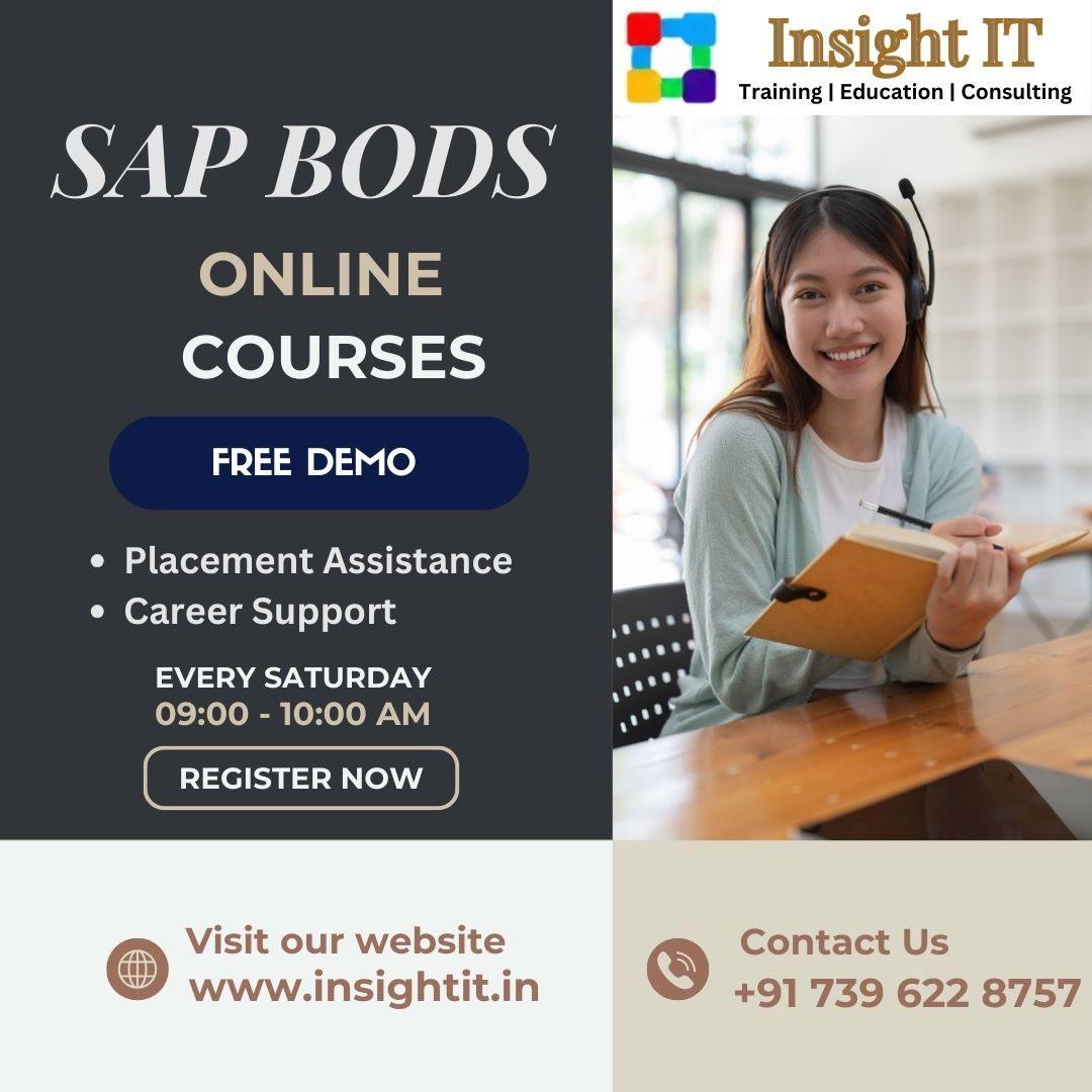 SAP BODS TRAINING IN HYDERABAD - INSIGHT IT