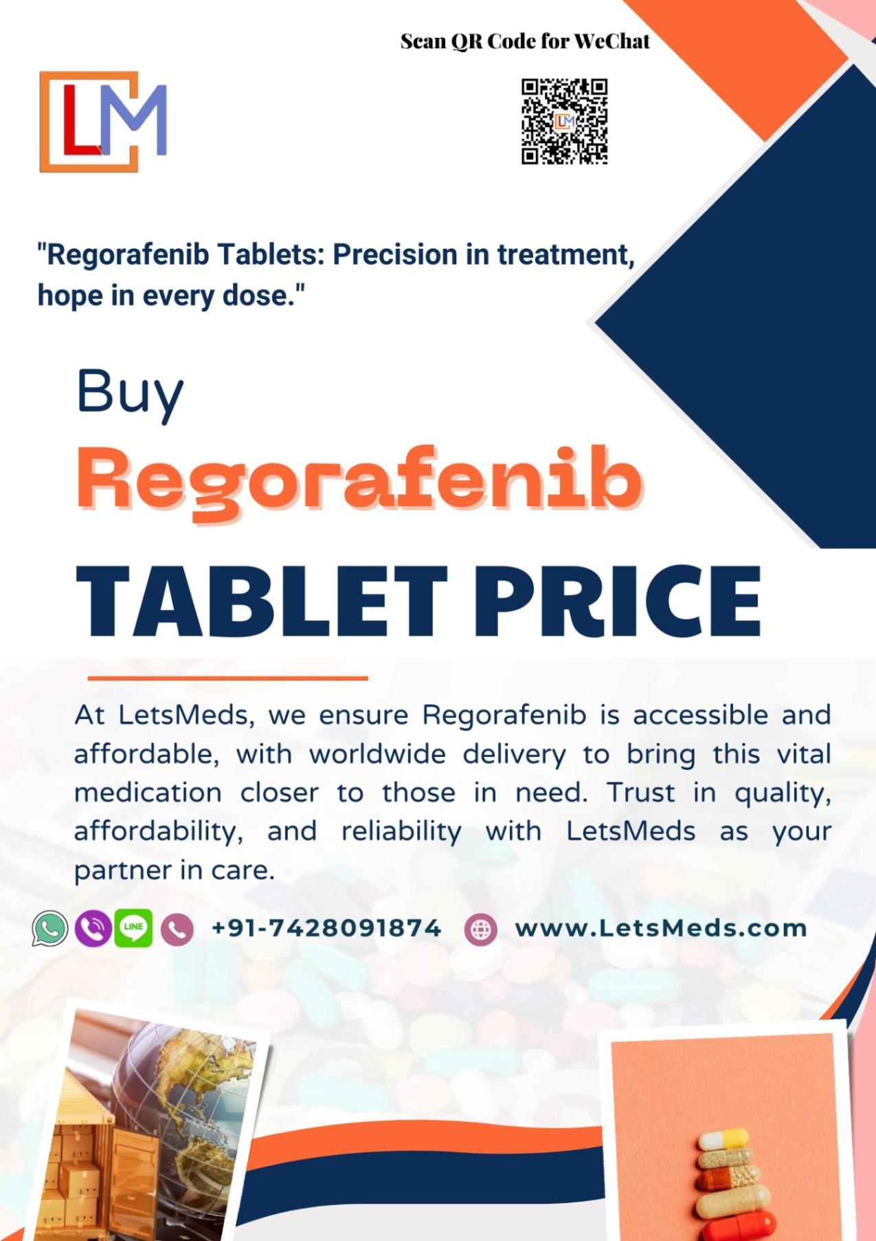 Regorafenib 40 mg Tablet Price Online Philippines