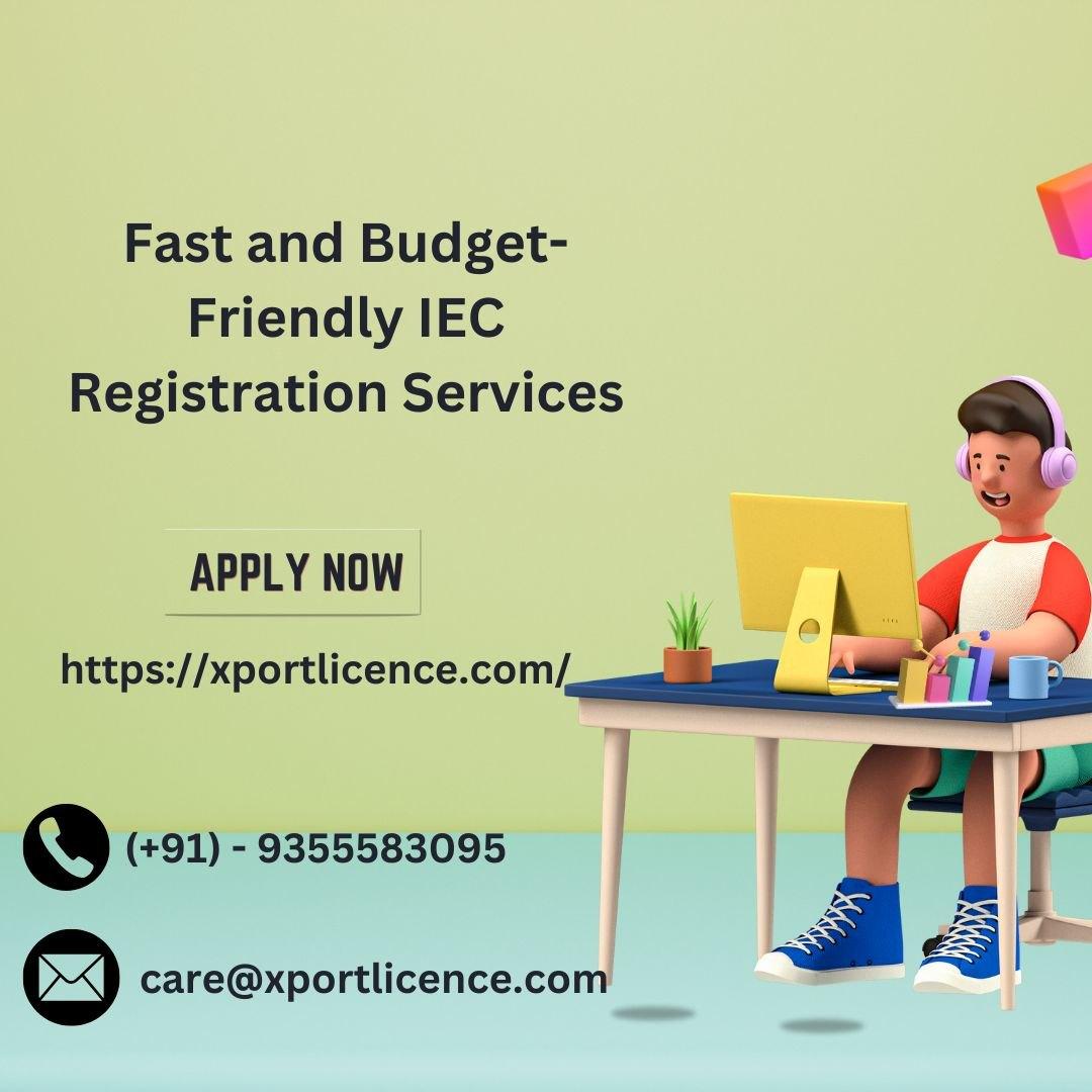 Fast and Budget-Friendly IEC Registration Services