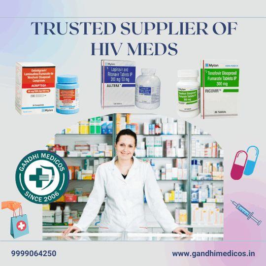 Trusted HIV Medicine Supplier  Gandhi Medicos