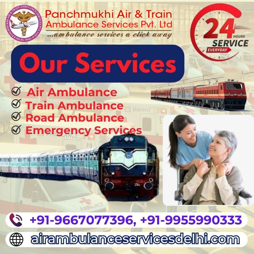 For Quick Transportation, Use The Panchmukhi Train Ambulance in Vishakhapatnam