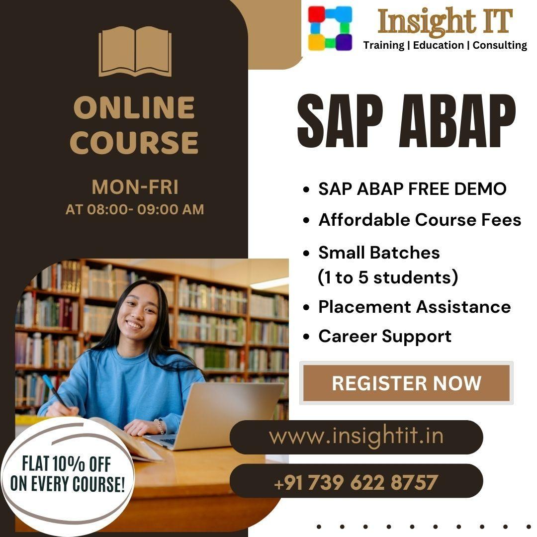SAP ABAP TRAINING IN HYDERABAD -  INSIGHT IT