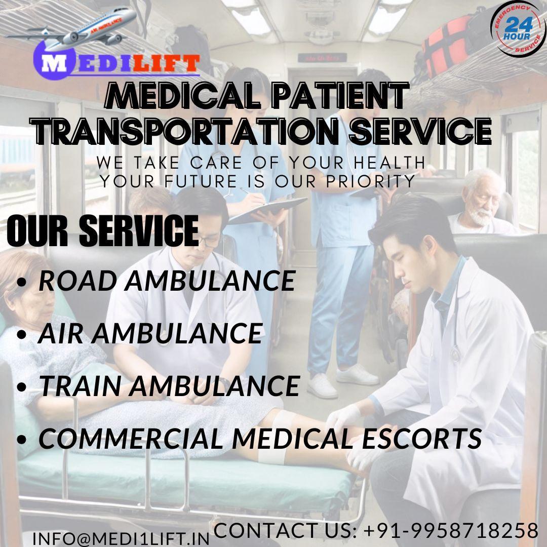 Medilift Train Ambulance in Patna Offers Express Trains for Shifting