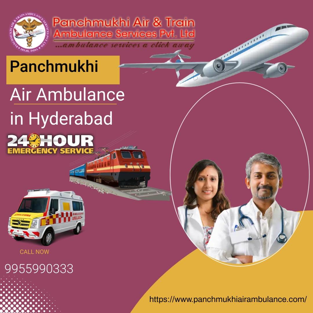 Use  Panchmukhi Air and Train Ambulance Services in Lucknow For a Quick Transfer