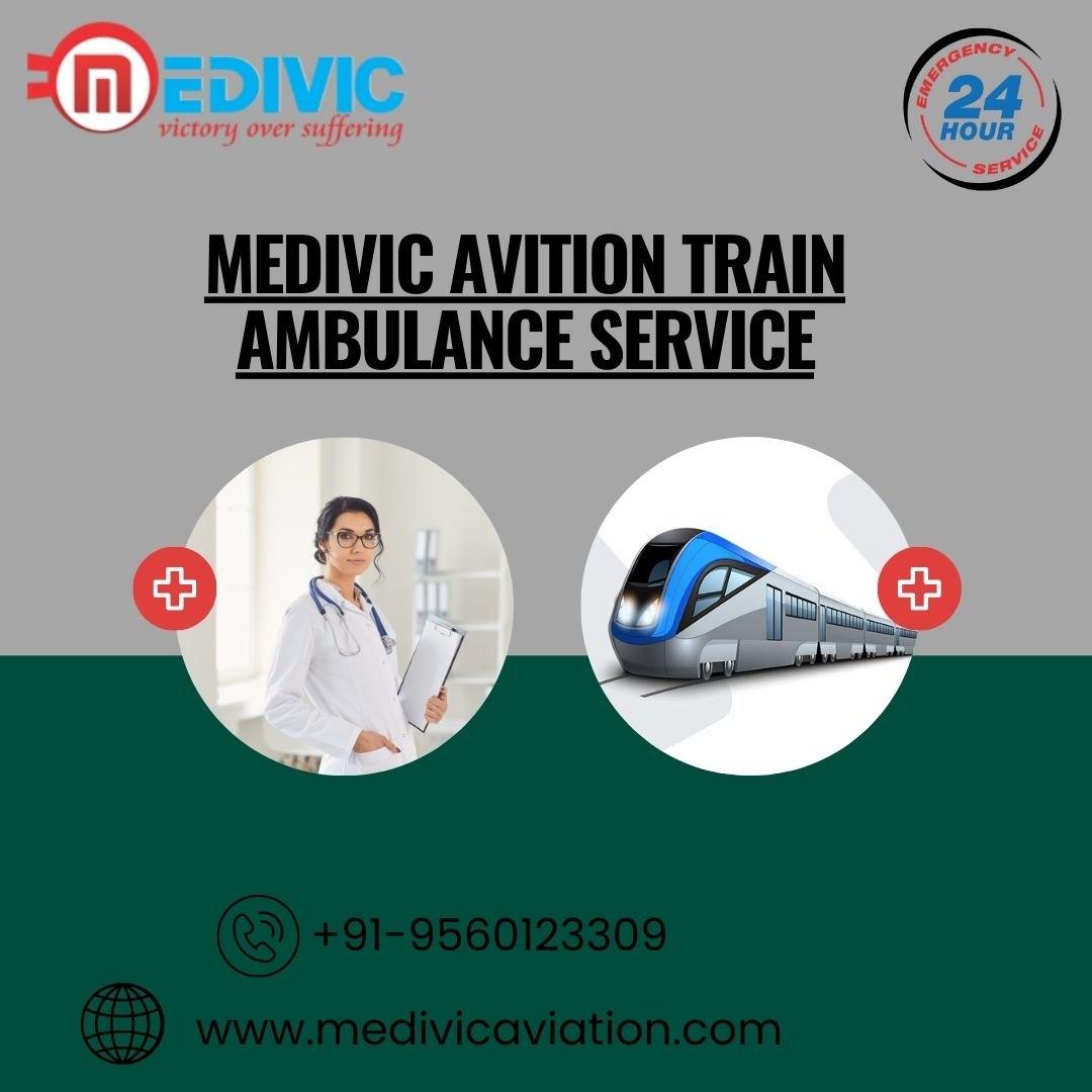 Benefit from the  staff of Medivic Aviation Train Ambulance Service in Ranchi