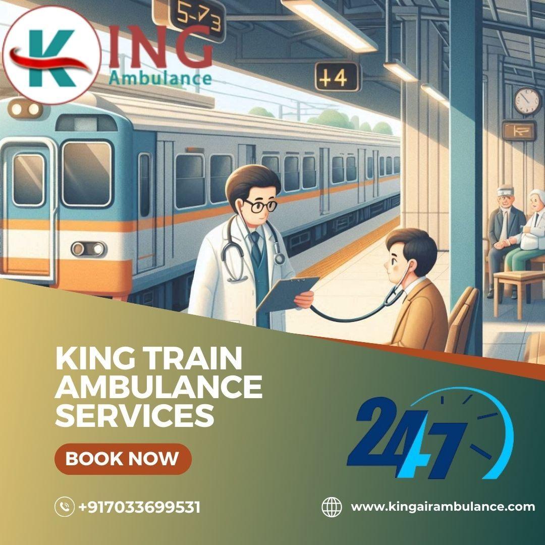 Contact King Train Ambulance Services in Patna for any type medical relocation