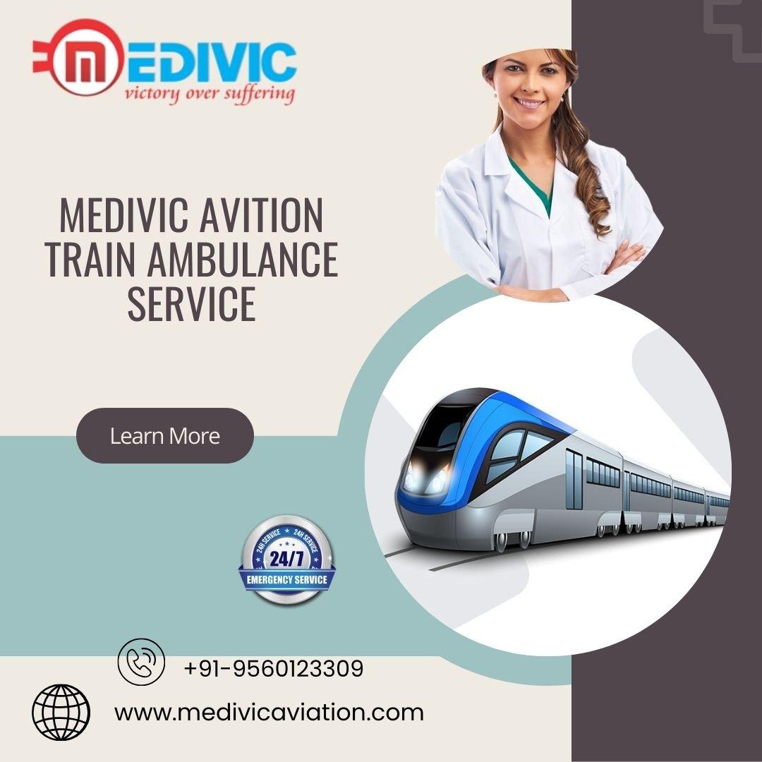 The interior of the Medivic Aviation Train Ambulance Service in Kolkata 
