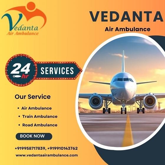 Take Vedanta Air Ambulance in Jamshedpur with Hassle-free Medical Service