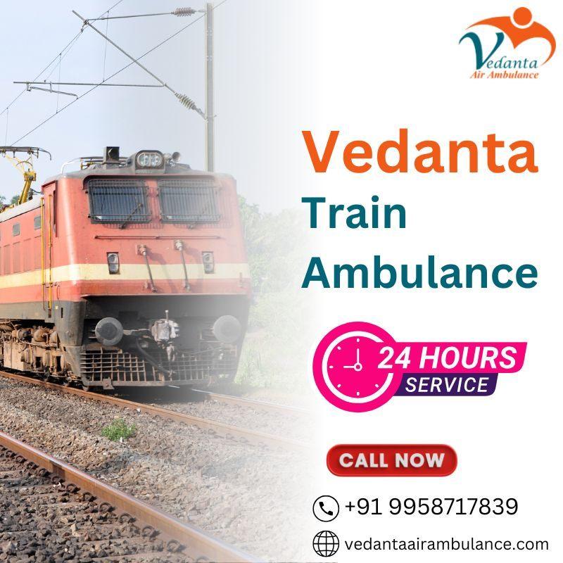 Emergency Train Ambulance Service in Bhilai with Expert Care