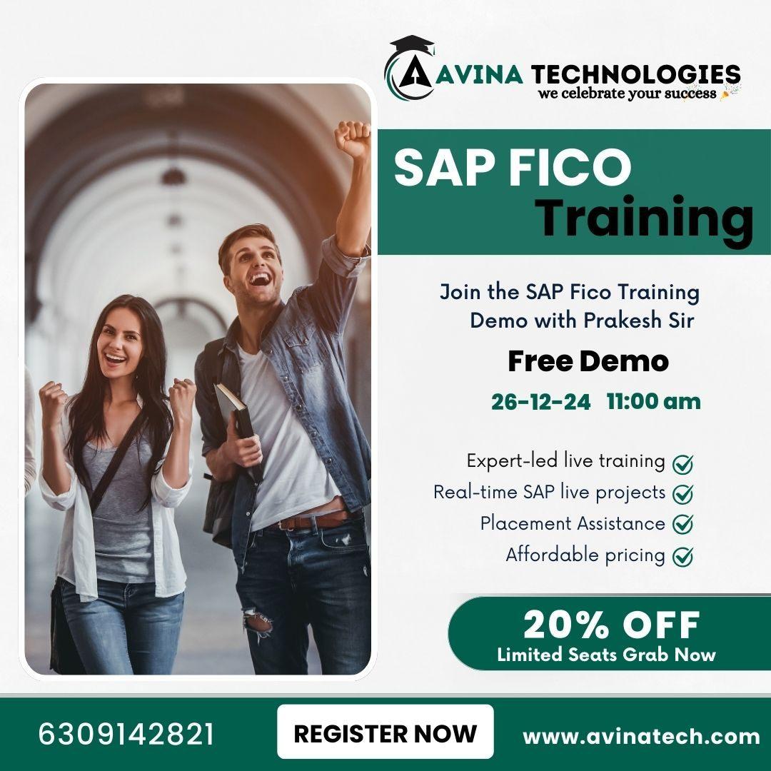 Sap Fico Training in Hyderabad , Chennai, Bangalore,Mumbai and  India  