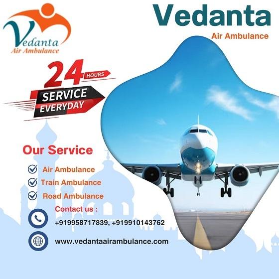 Vedanta Air Ambulance in Dibrugarh for Safety and Reliable Patient Transfer