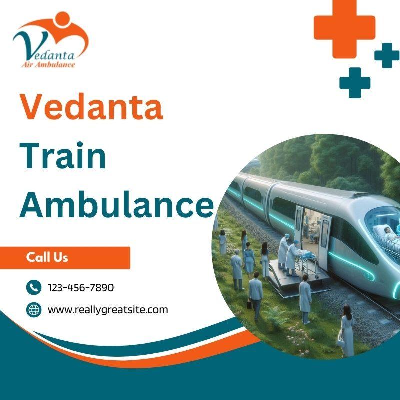 Dependable Train Ambulance Service in Jammu by Vedanta