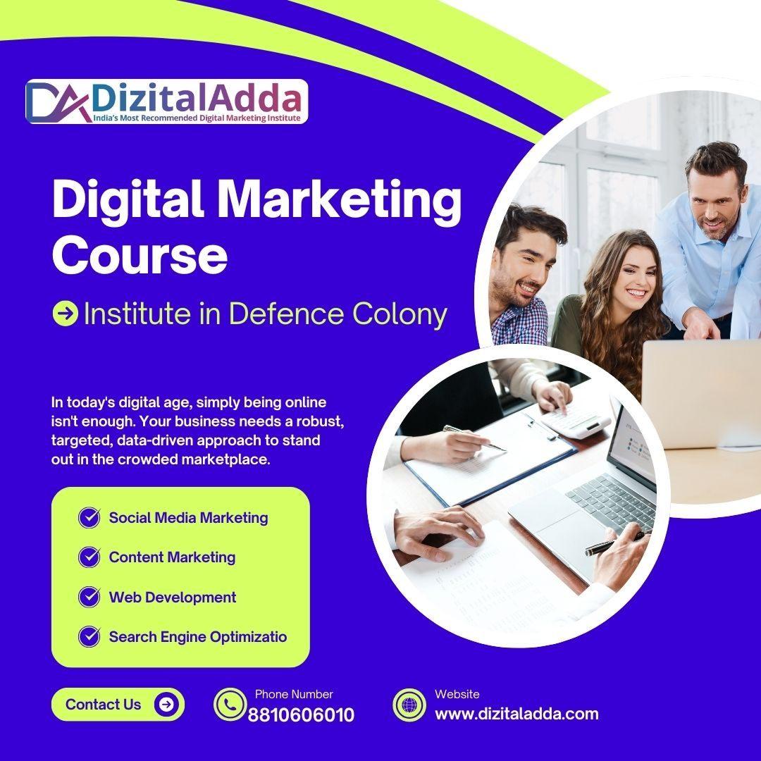 Best Digital Marketing Course Institute in Defence Colony