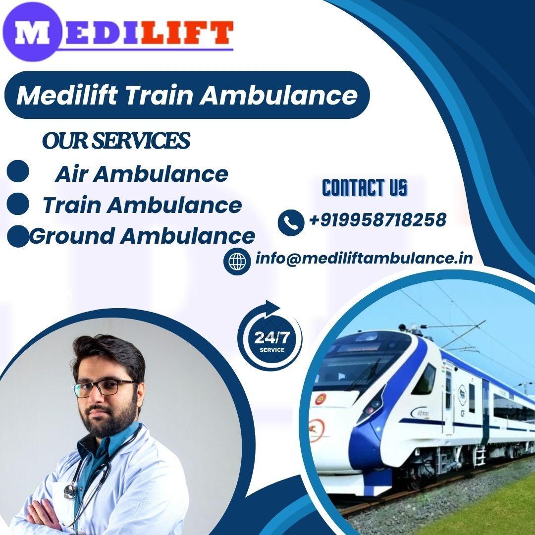 Medilift Train Ambulance Provides Care to Patients on the Move in Patna