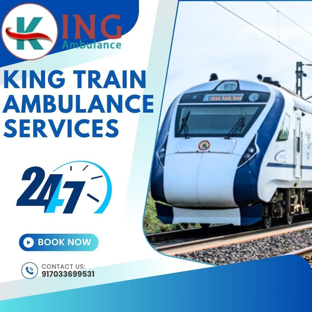 For Easy Shift in an Emergency Situation by King Train Ambulance in Allahabad
