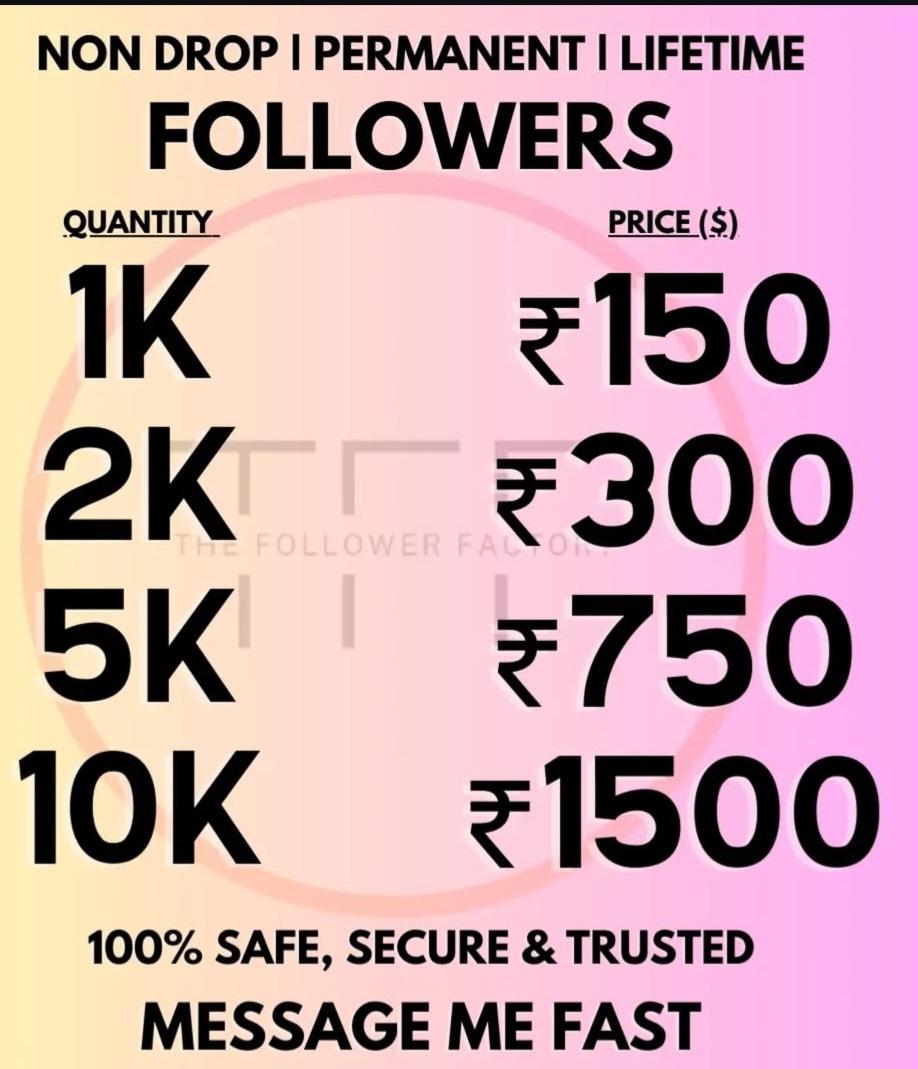 Buy followers blue tick likes views