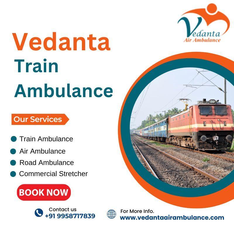 Vedanta Offers 24/7 Train Ambulance Service in Varanasi for Critical Patients