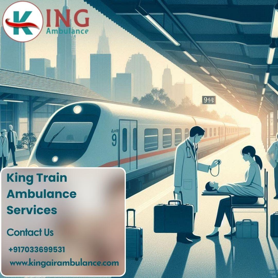 King Train Ambulance in Delhi Transfer Critical Patients Carefully
