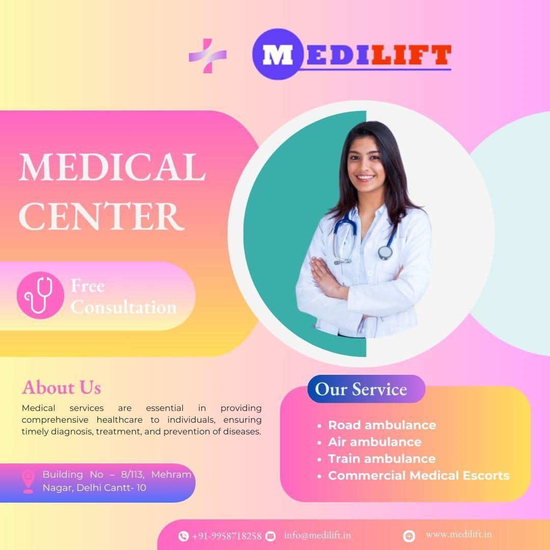 Medilift Train Ambulance Service in Mumbai Provides Top-class Medical care