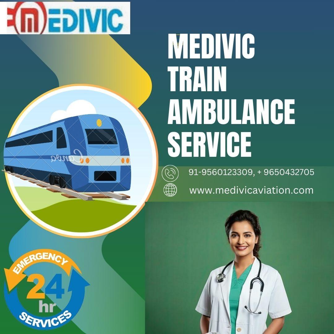 Medivic Train Ambulance in Guwahati Provides ICU-Type Service in Trains