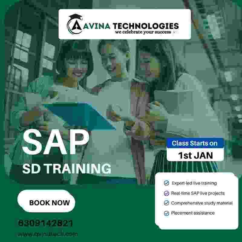   Sap SD  Training in Hyderabad , Chennai, Bangalore,Mumbai and  India  