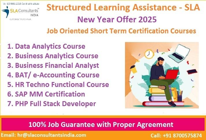 Best Data Analyst Training Course in Delhi, Google Certification, with Placement