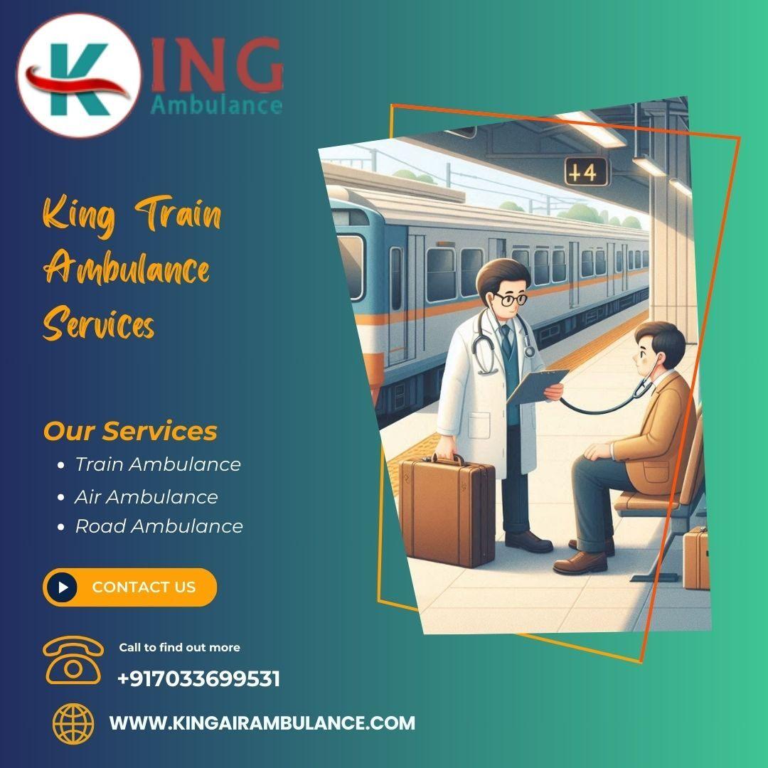 Book King Train Ambulance Service at Any Time You Want in Ranchi