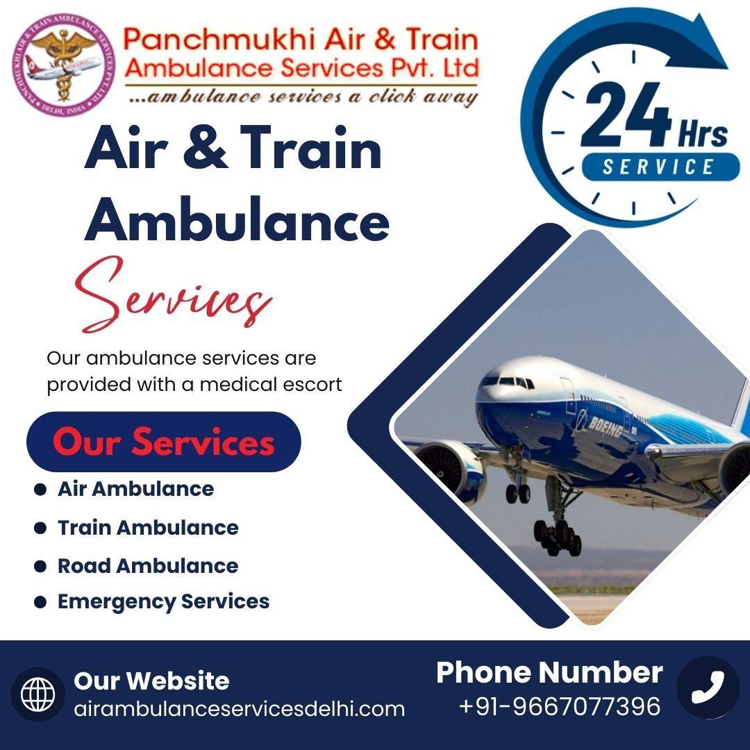 Panchmukhi Train Ambulance in Patna Offers Reliable Service in Every Aspect 