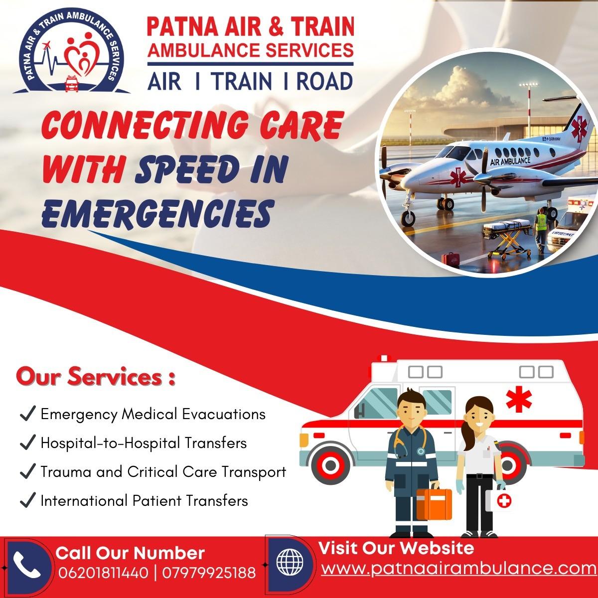      Eliminate Difficulties - Patna Air Ambulance Services in Patna - Go Easily