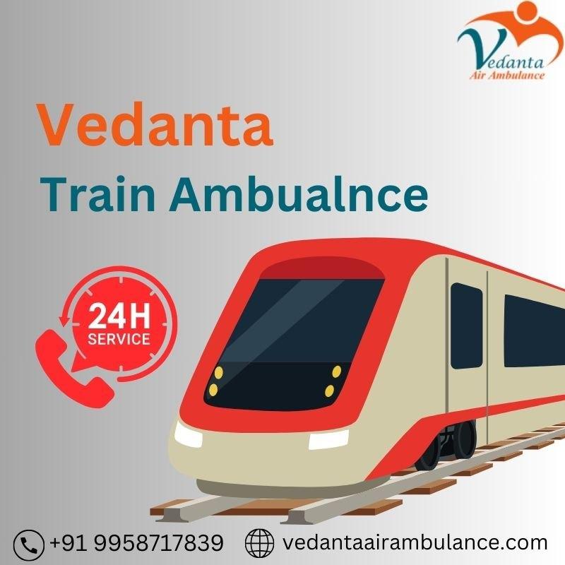 Choose Vedanta for a Hassle-Free Train Ambulance Service in Ranchi with Expert