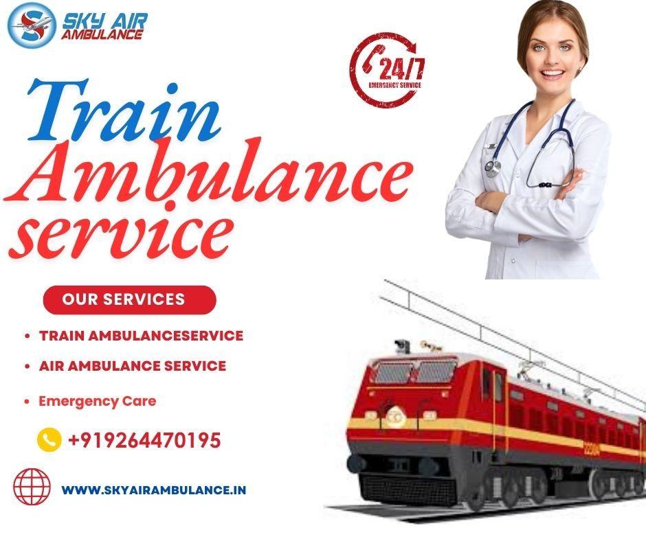 Sky Train Ambulance in Chennai provides the safest transfer experience