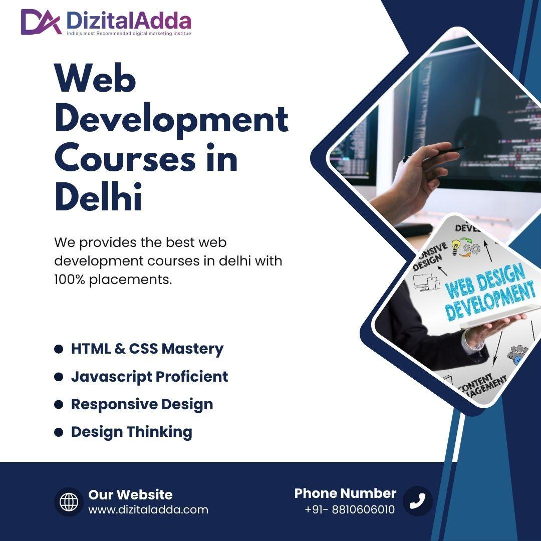 Top Web Development Courses in Delhi - Start Your Career