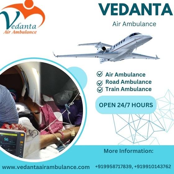 Book Peerless Patient Transfer Air Ambulance Service in Coimbatore by Vedanta 