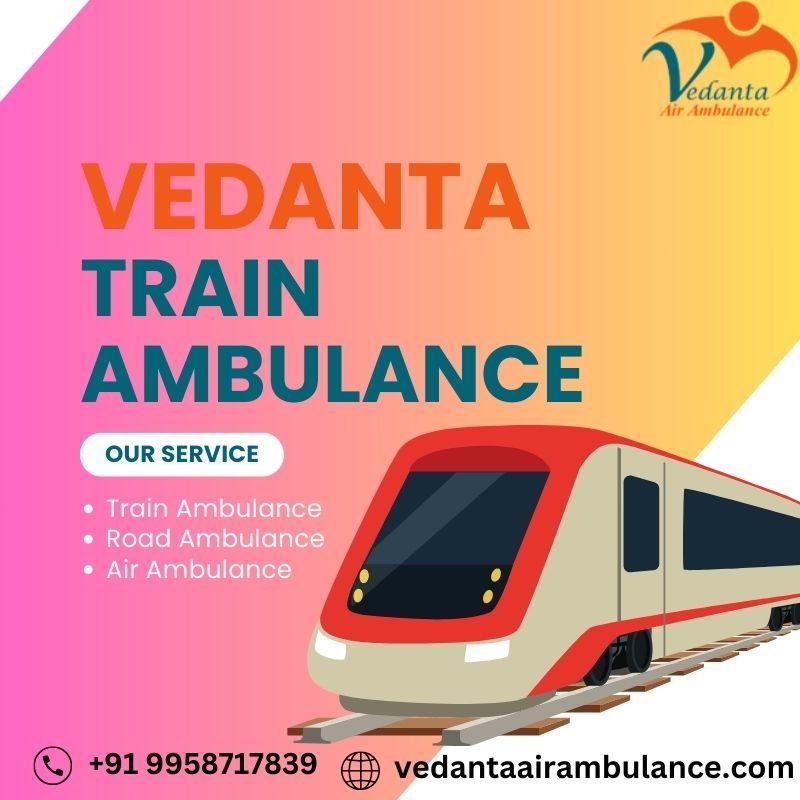 Day and Night Operation Safe Train Ambulance Service from Bhilai